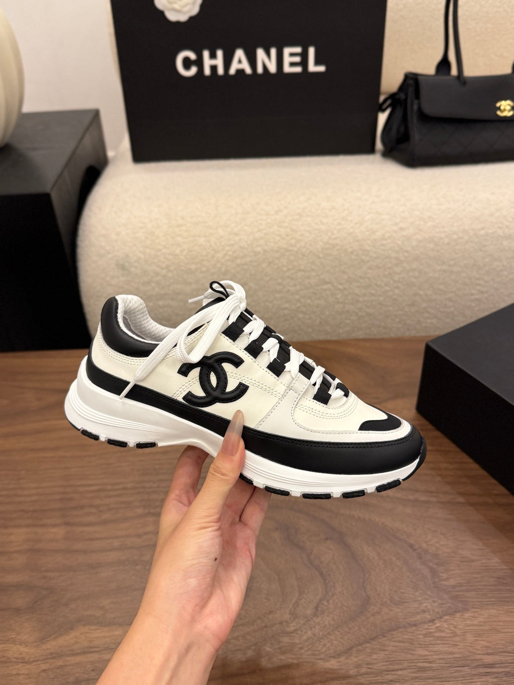 Trainers - Calfskin & suede calfskin