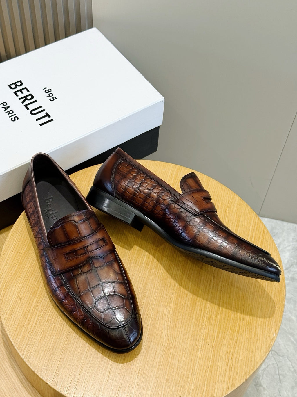 Suede Penny Loafers