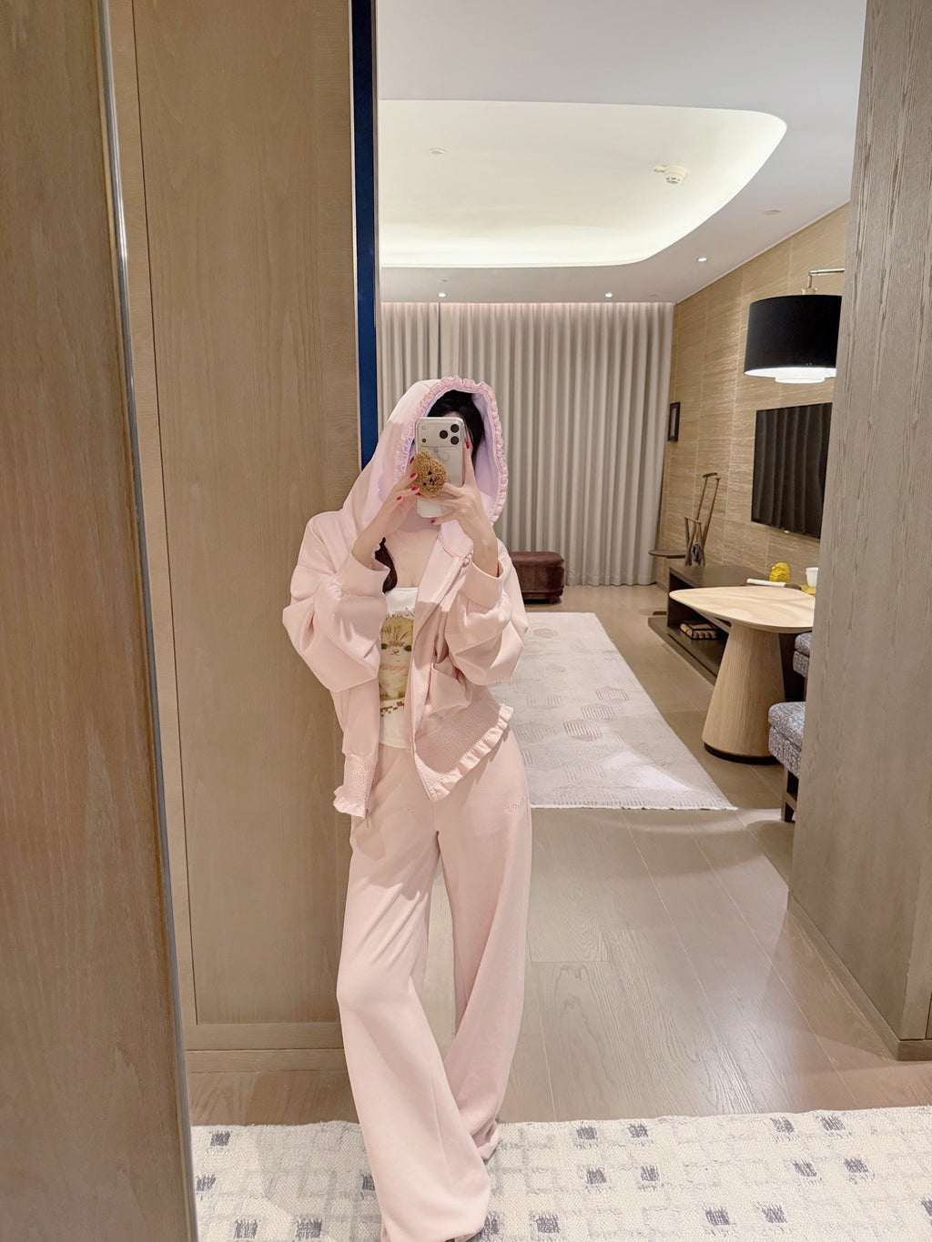 Blush Pink Cozy Lounge Set 🎀