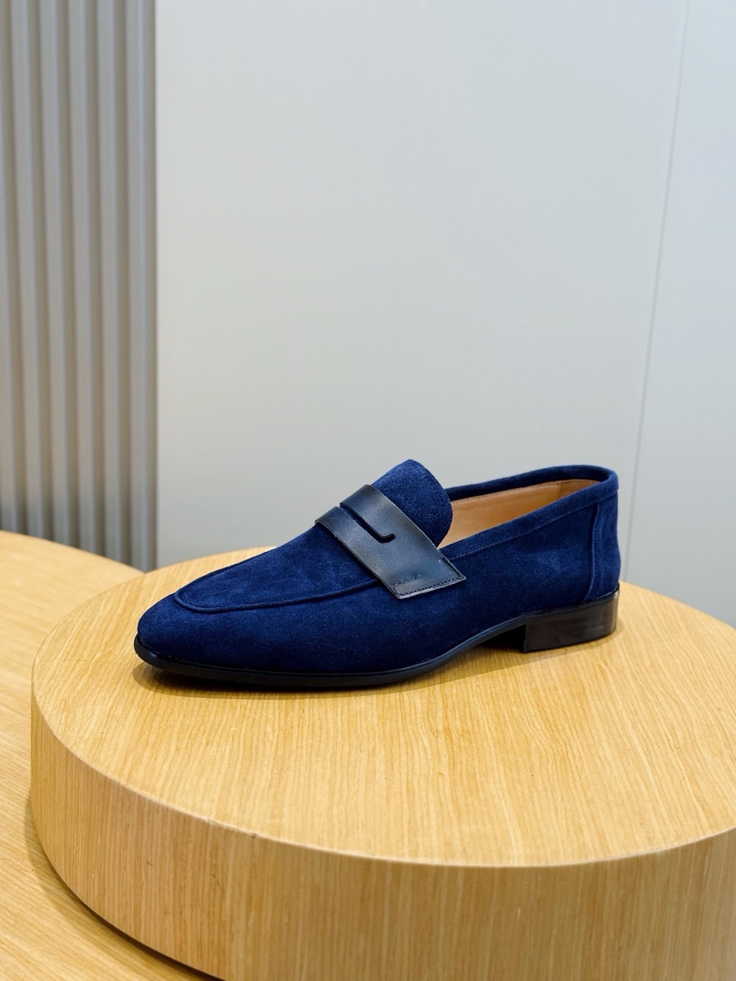 Suede Penny Loafers