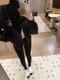 Embroidered Stand-Collar Jacket