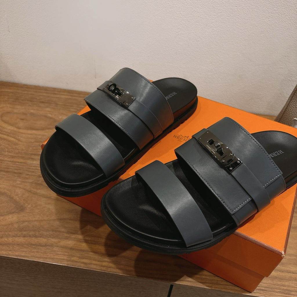 Leather Slipper