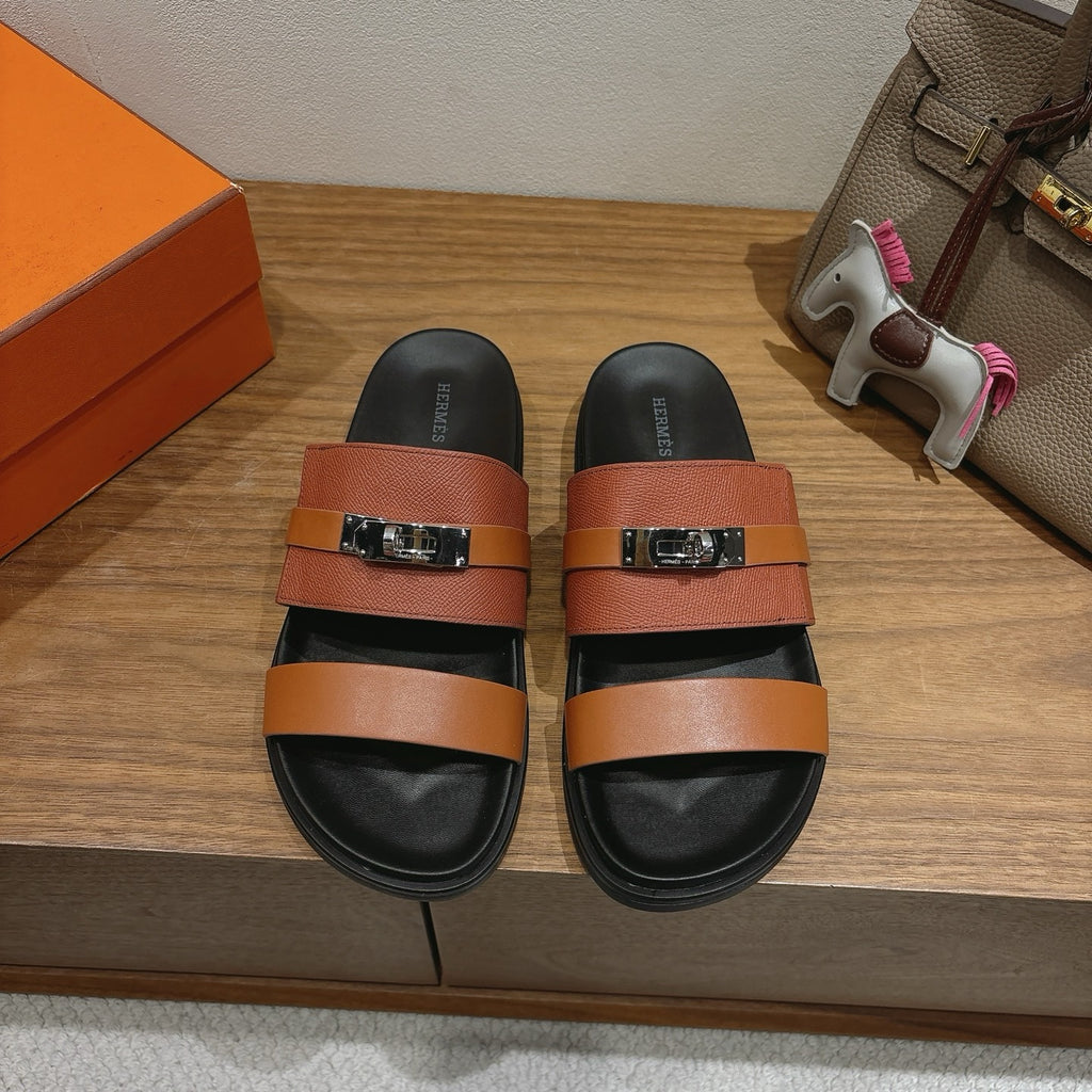 Leather Slipper