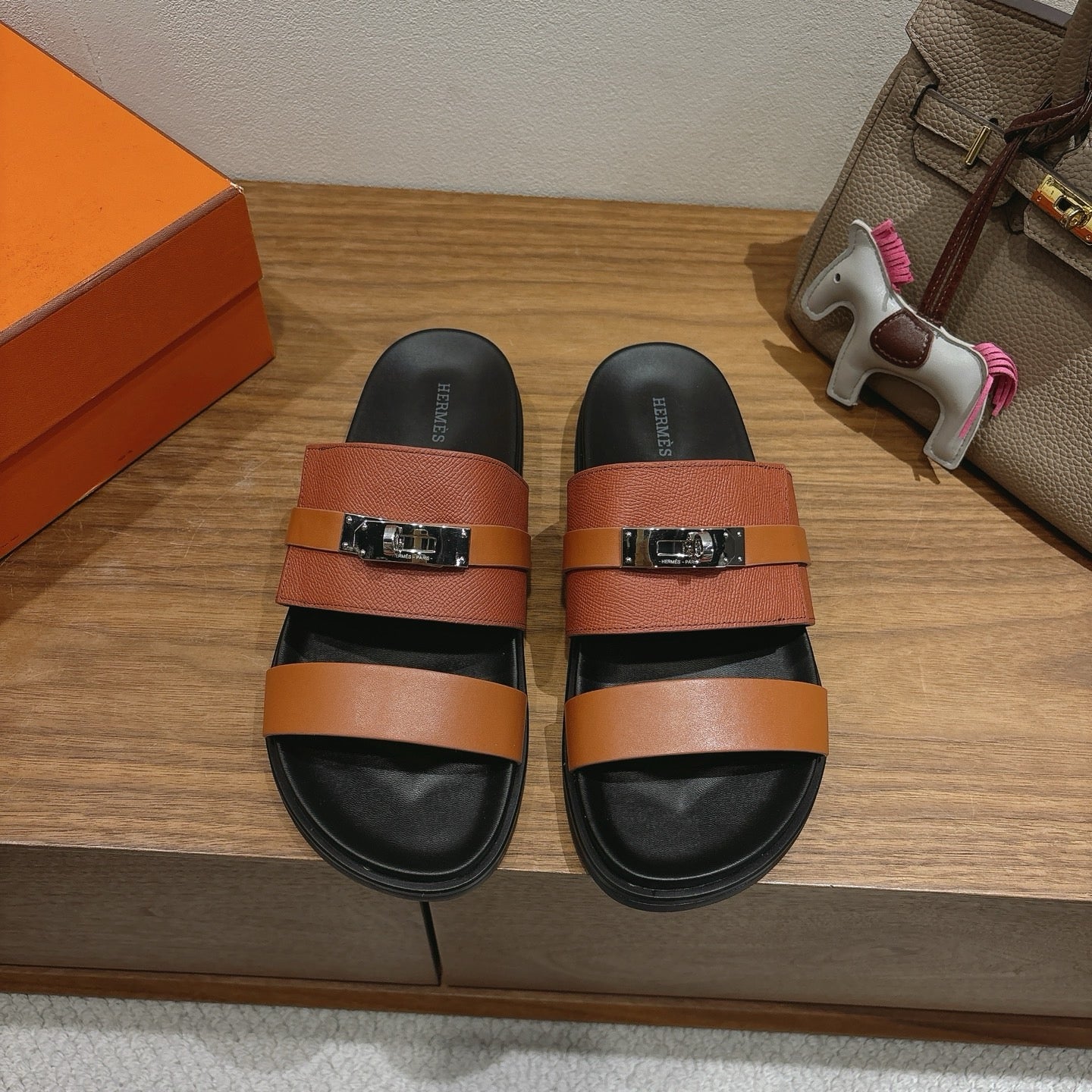 Leather Slipper