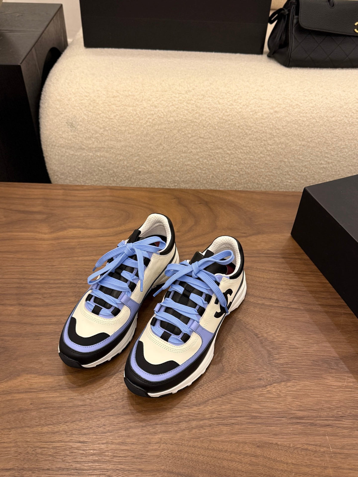 Trainers - Calfskin & suede calfskin