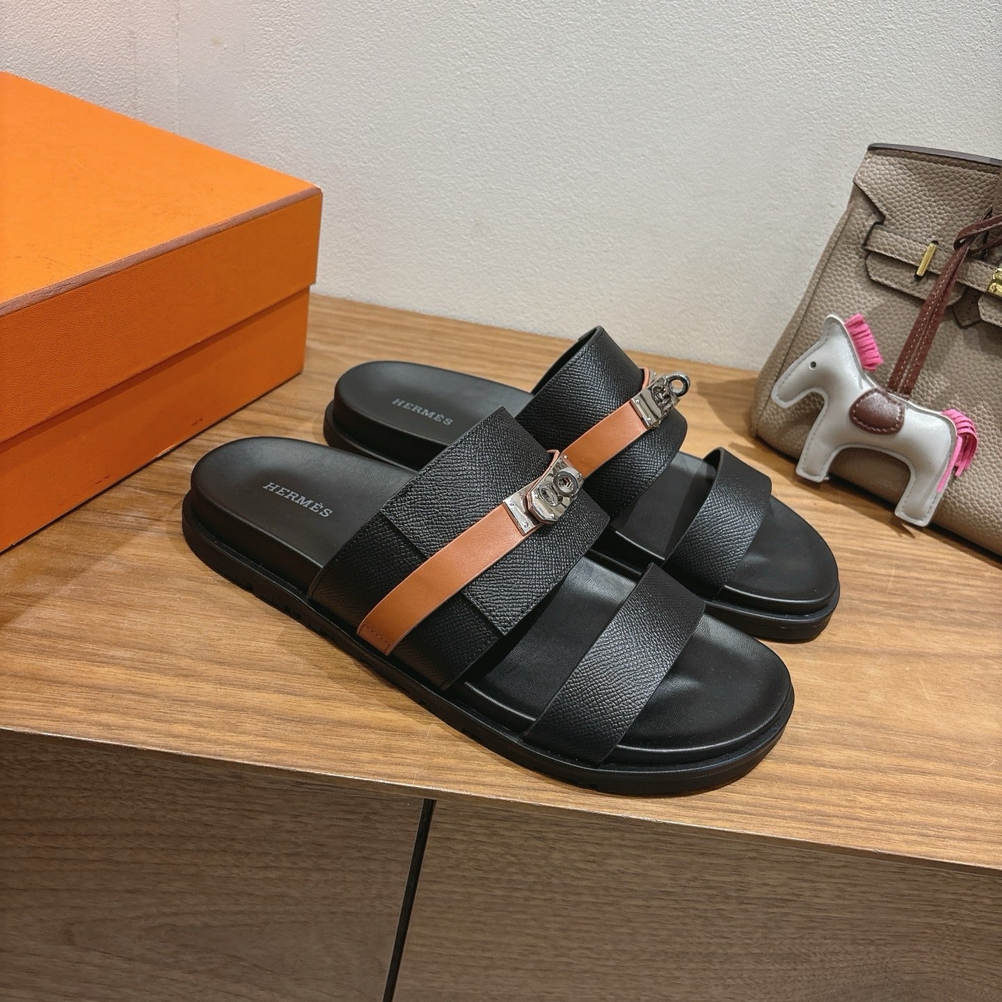 Leather Slipper