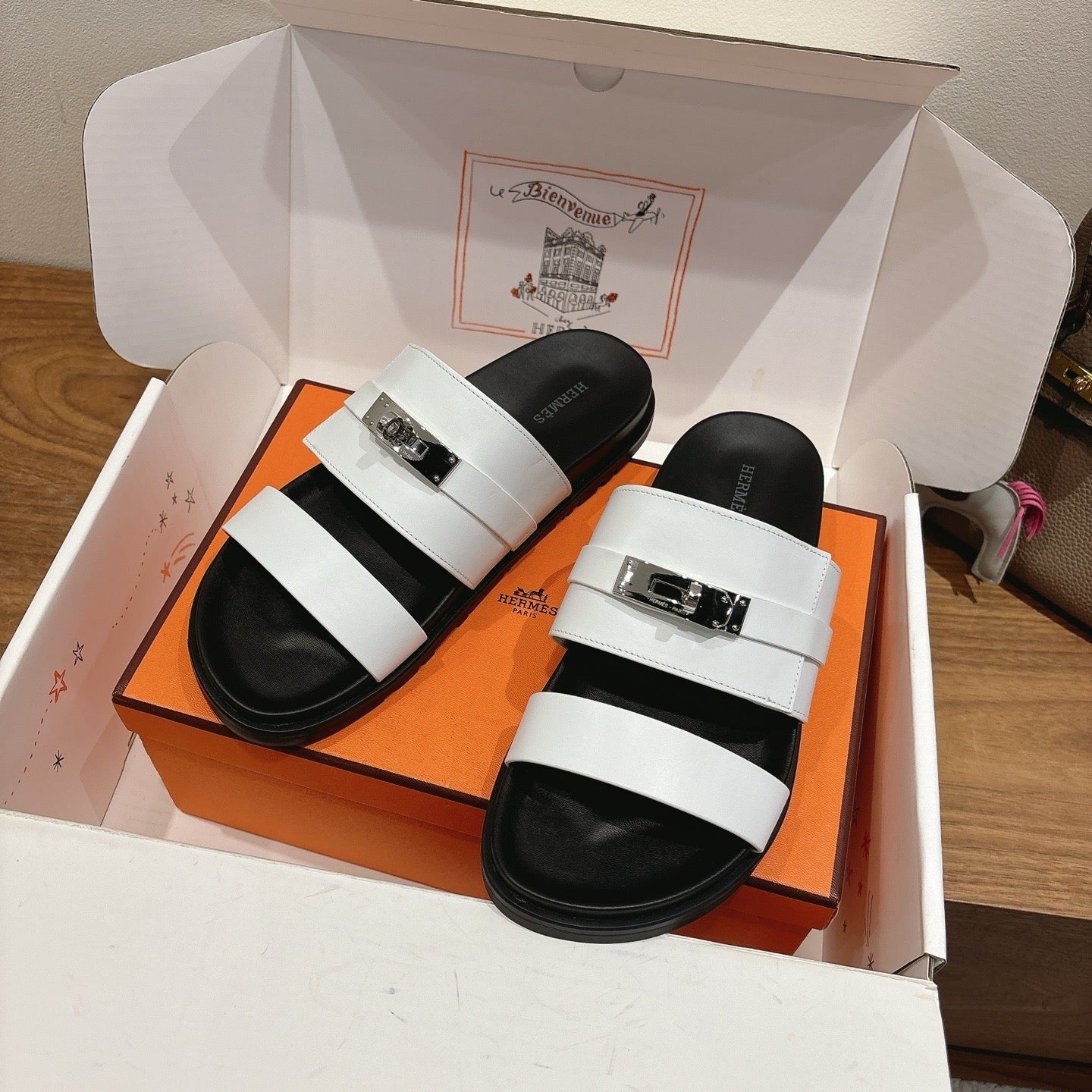 Leather Slipper