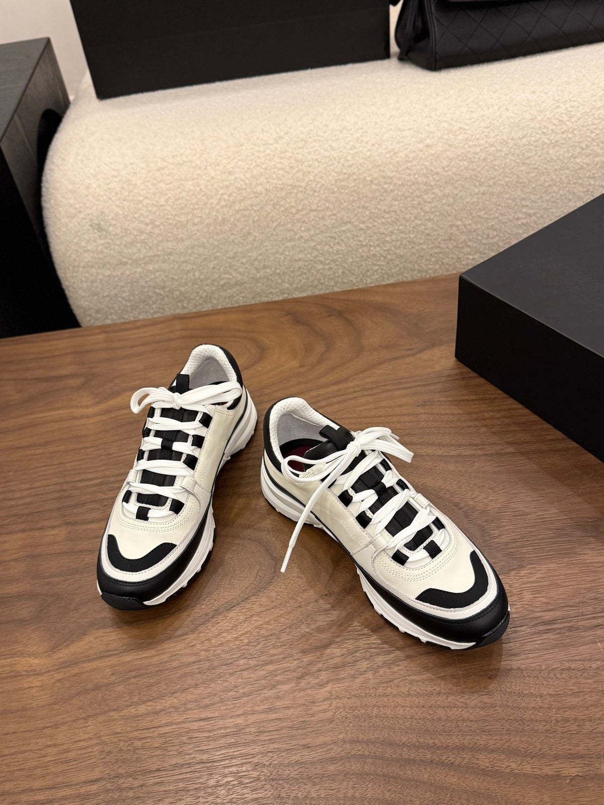 Trainers - Calfskin & suede calfskin