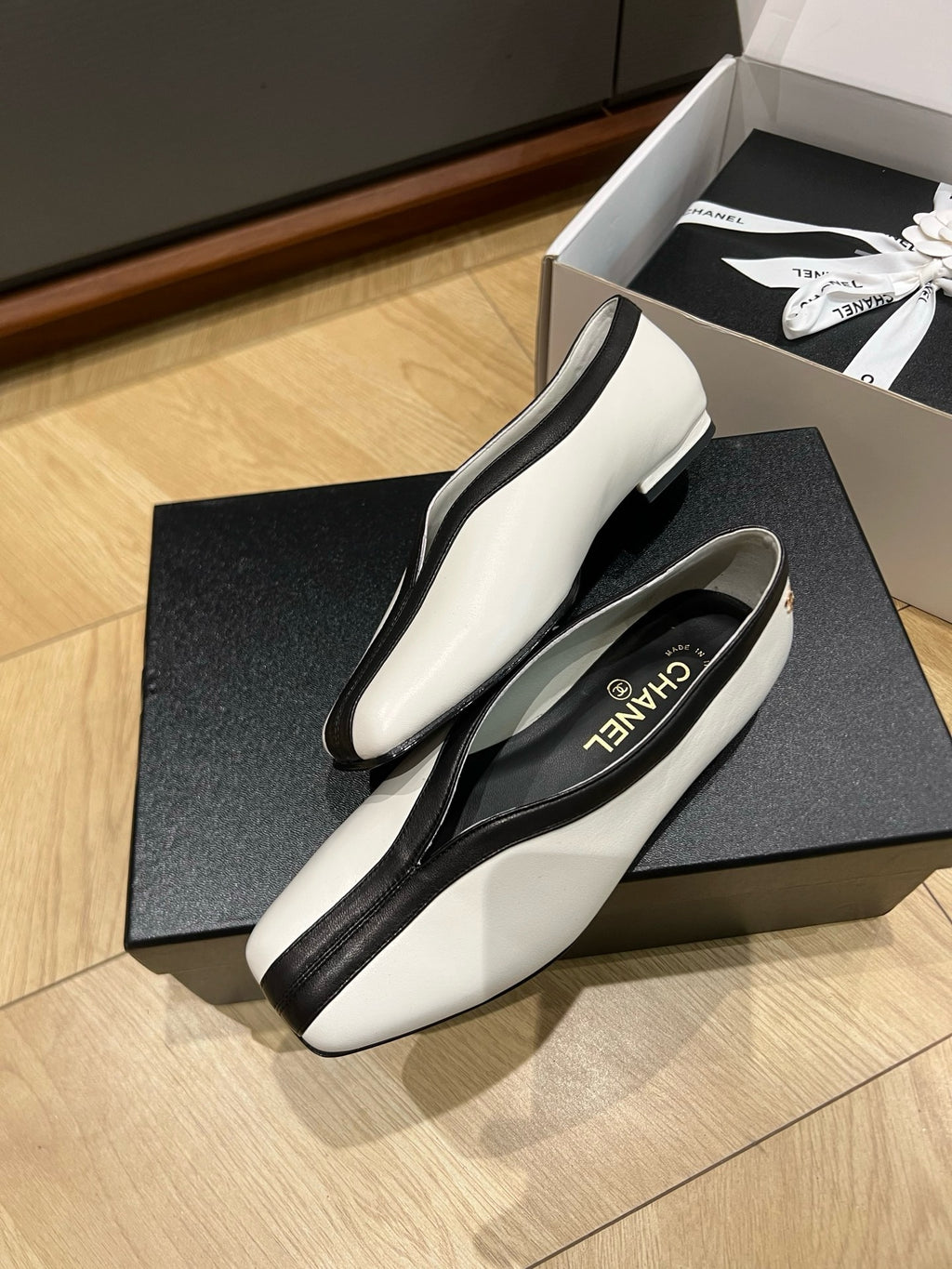 Lambskin & Patent Calfskin