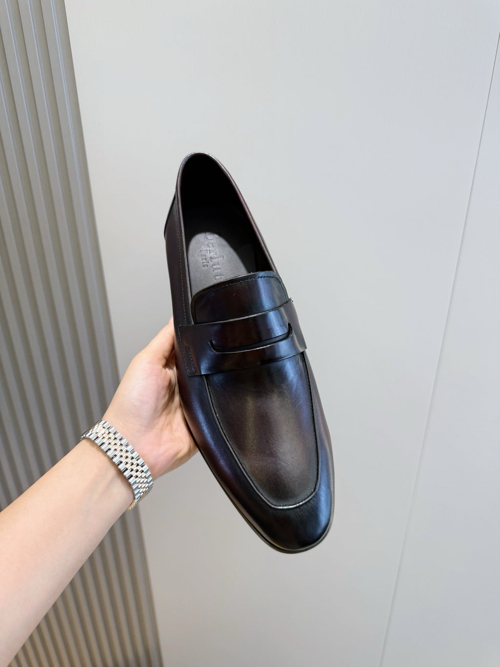 Suede Penny Loafers