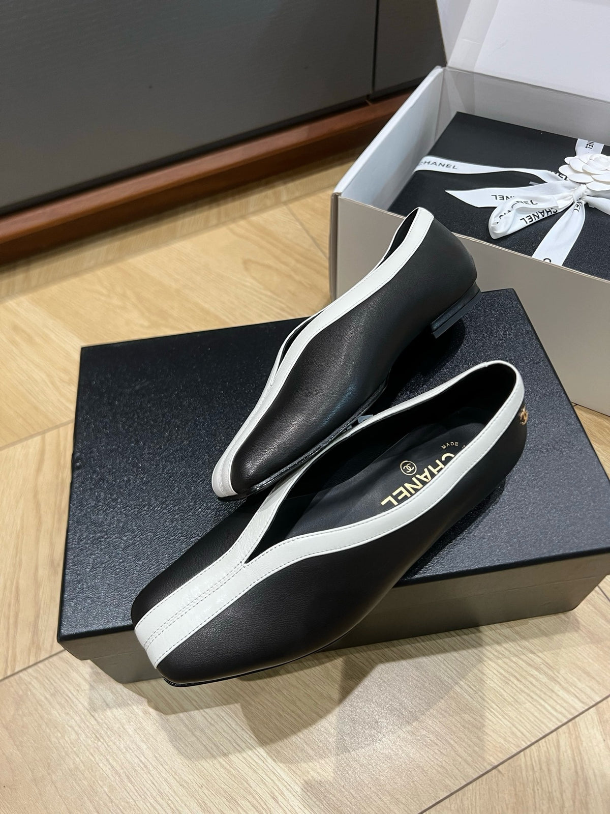 Lambskin & Patent Calfskin