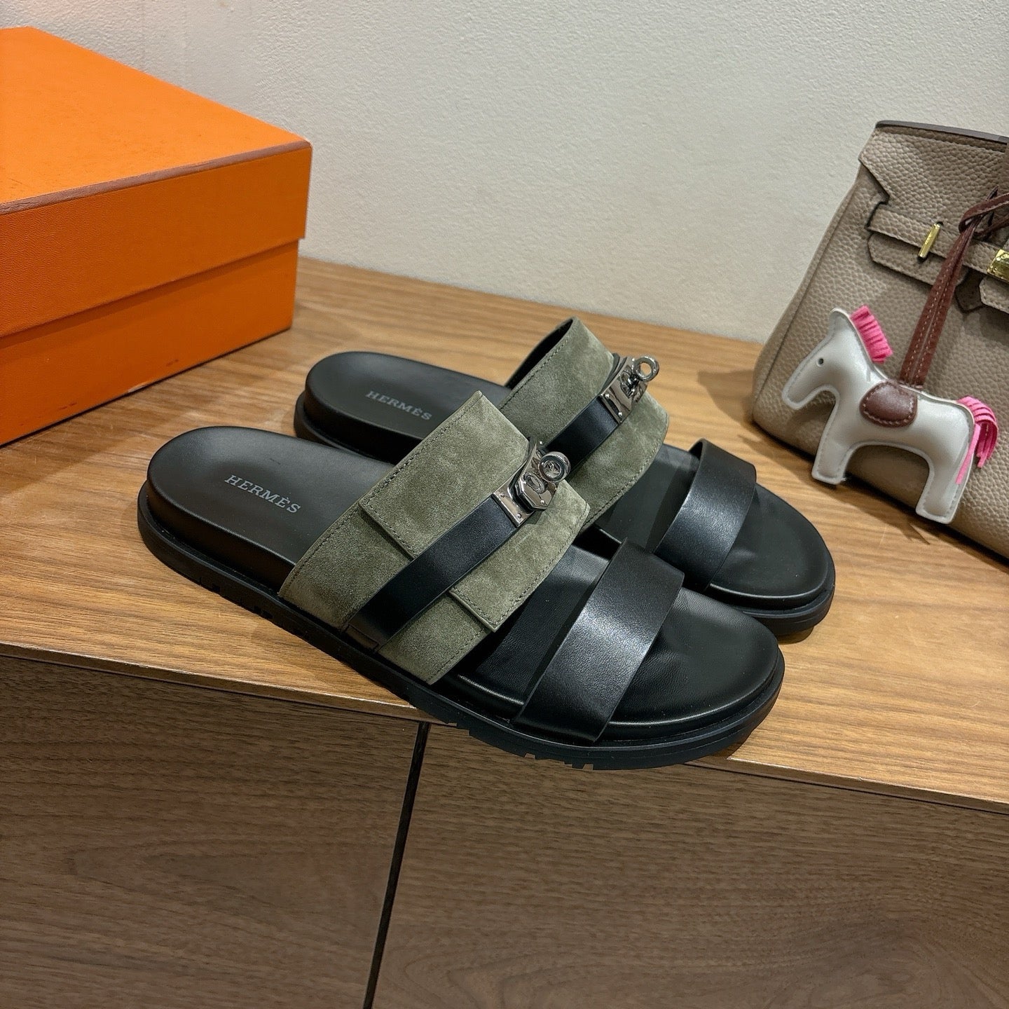 Leather Slipper