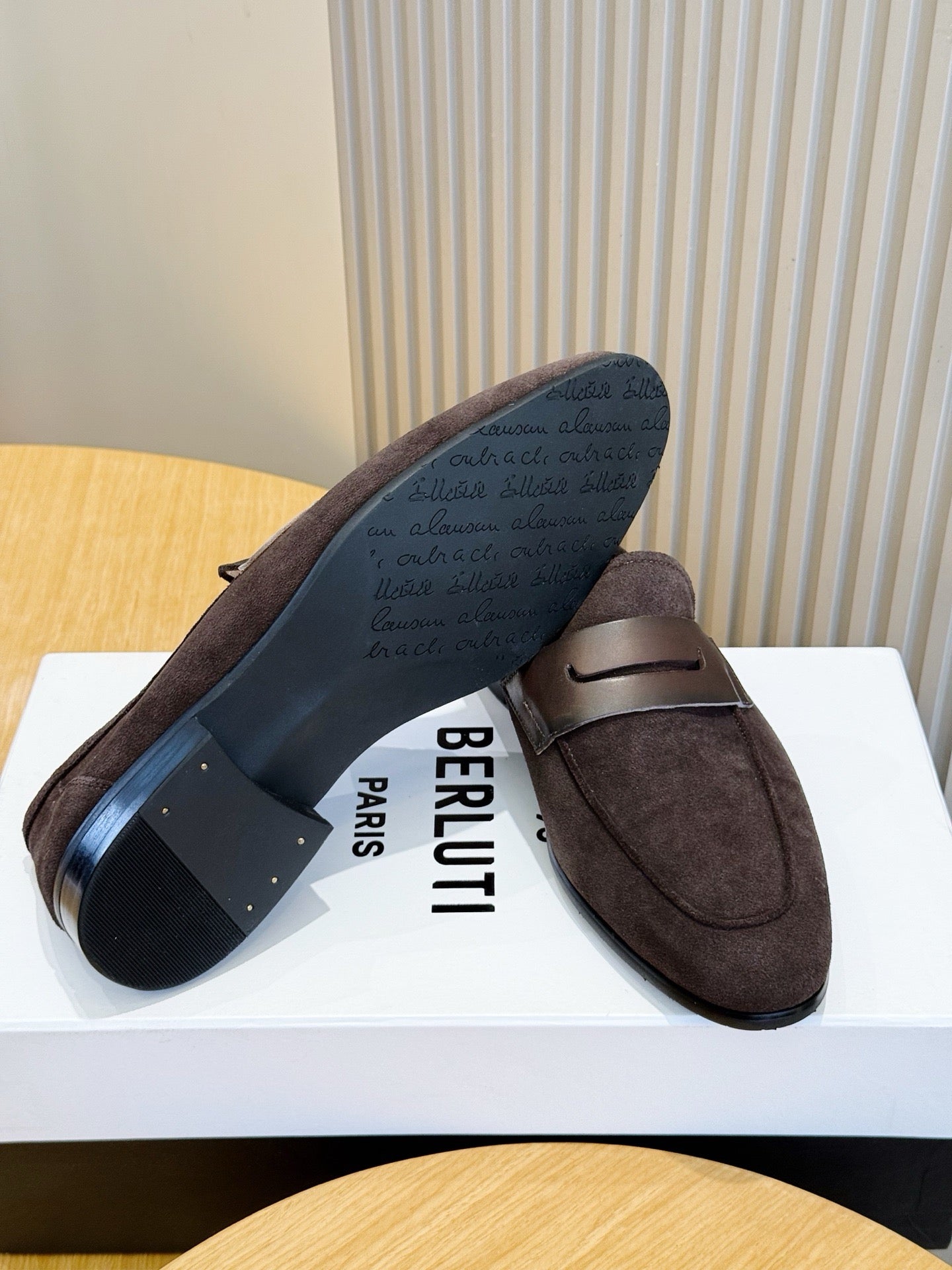 Suede Penny Loafers