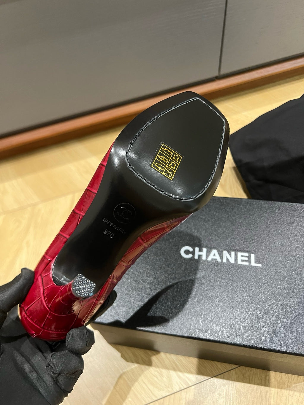 Lambskin & Patent Calfskin