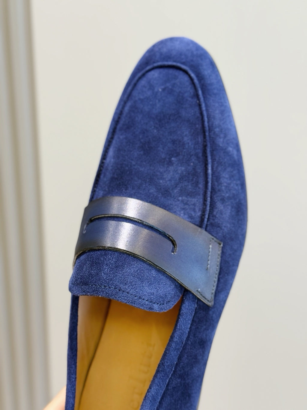 Suede Penny Loafers