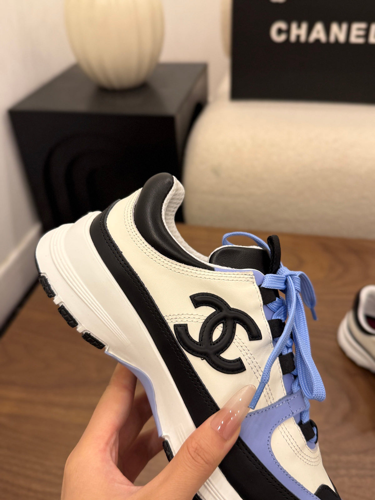 Trainers - Calfskin & suede calfskin
