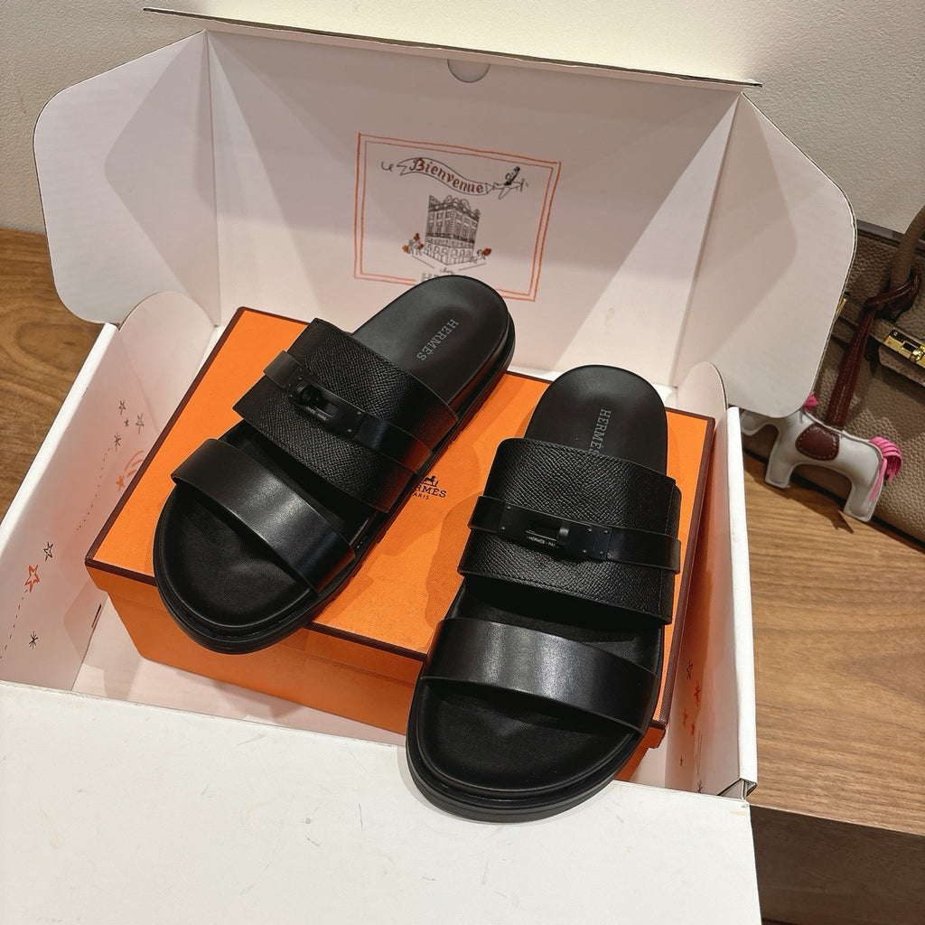 Leather Slipper