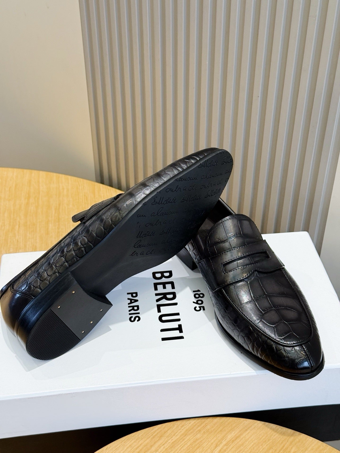 Suede Penny Loafers