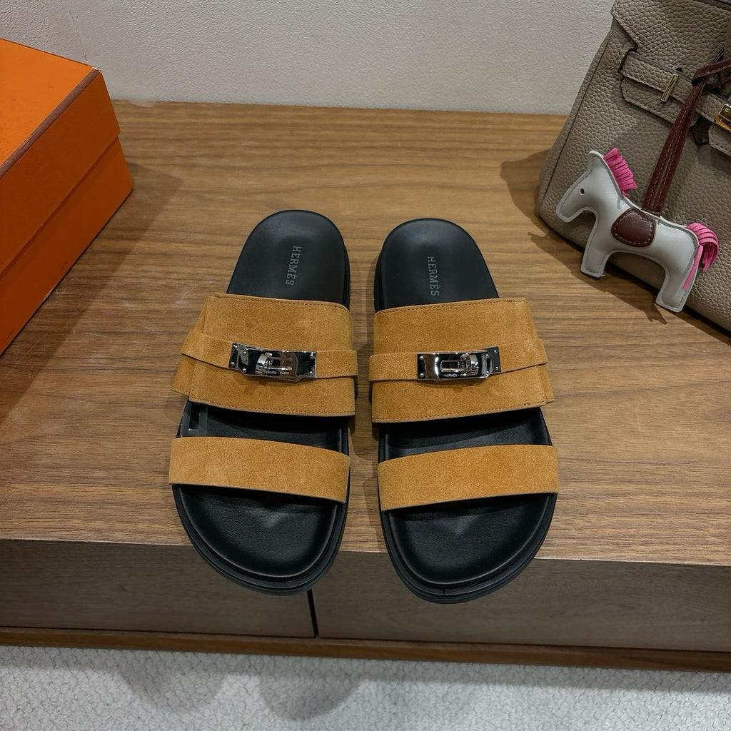 Leather Slipper