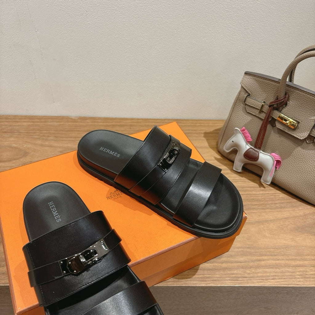 Leather Slipper