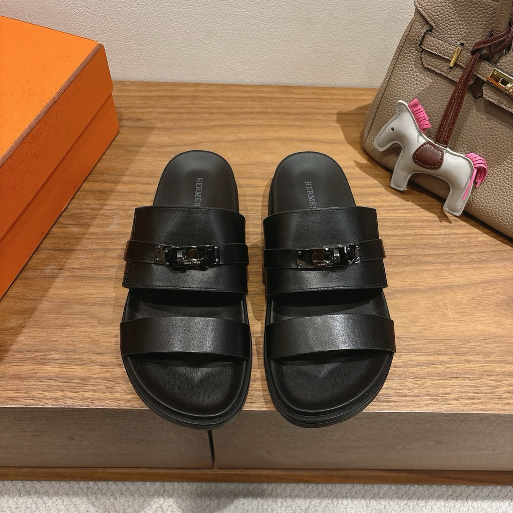 Leather Slipper