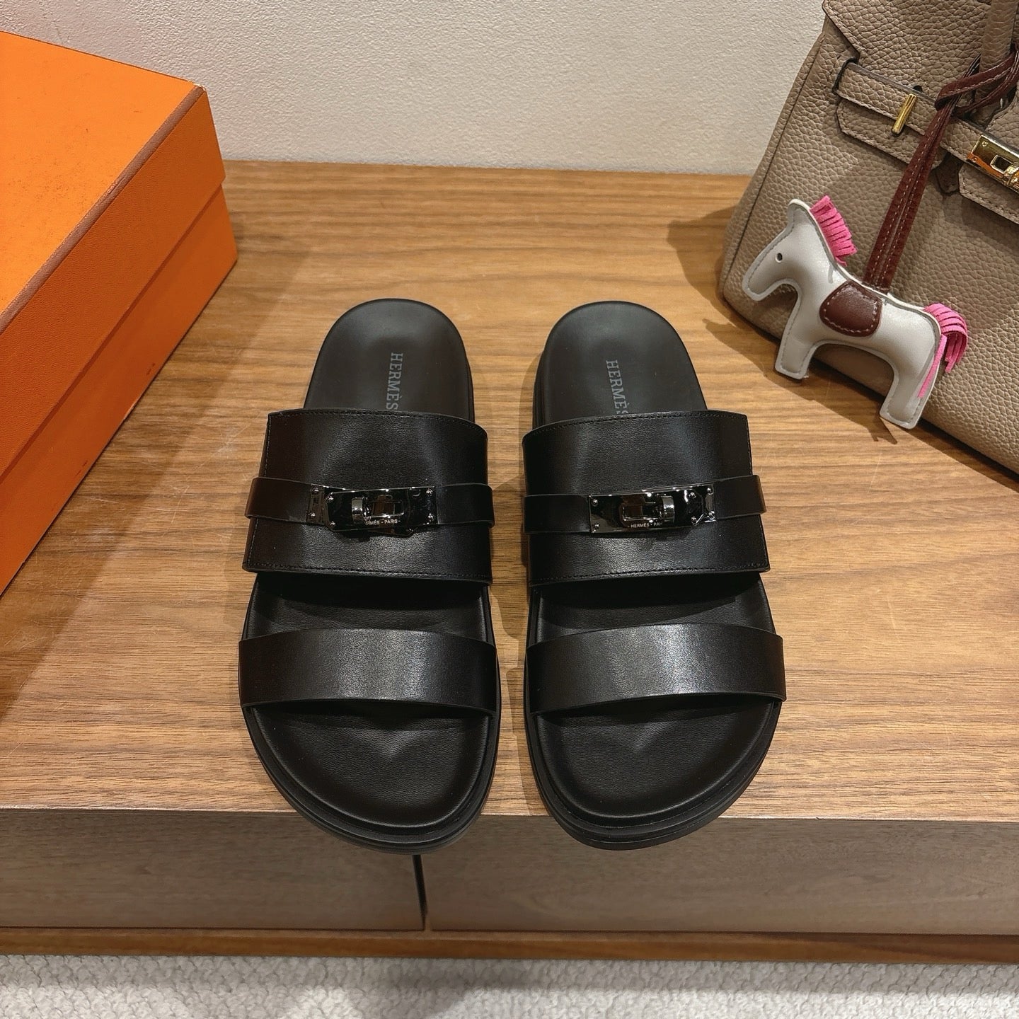 Leather Slipper