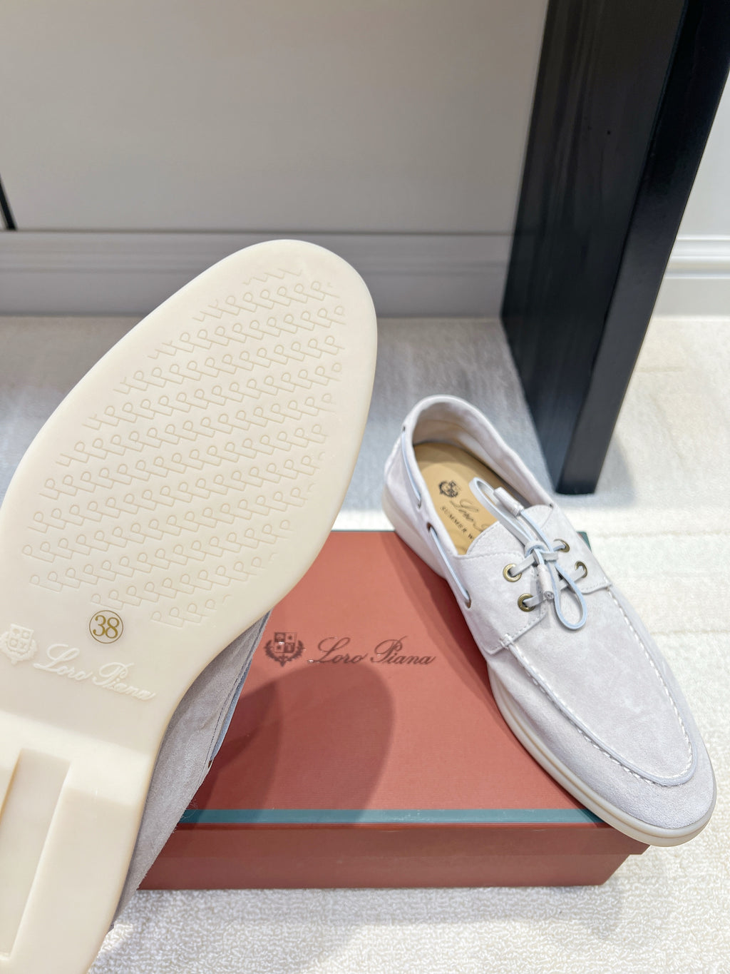 Classic Suede Boat Loafers – Casual Lace-Up Deck Shoes