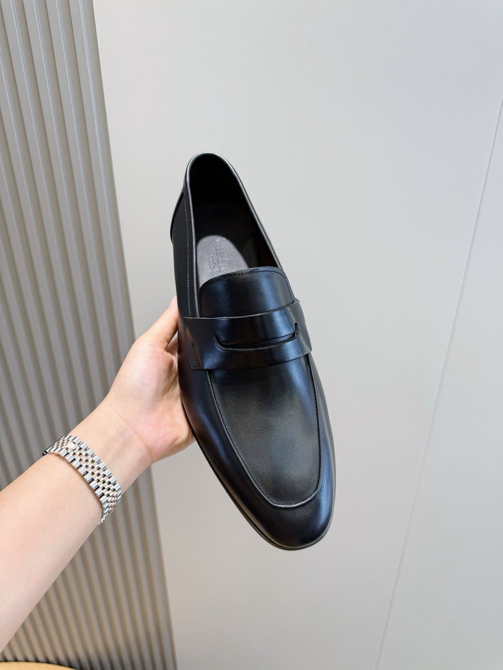 Suede Penny Loafers