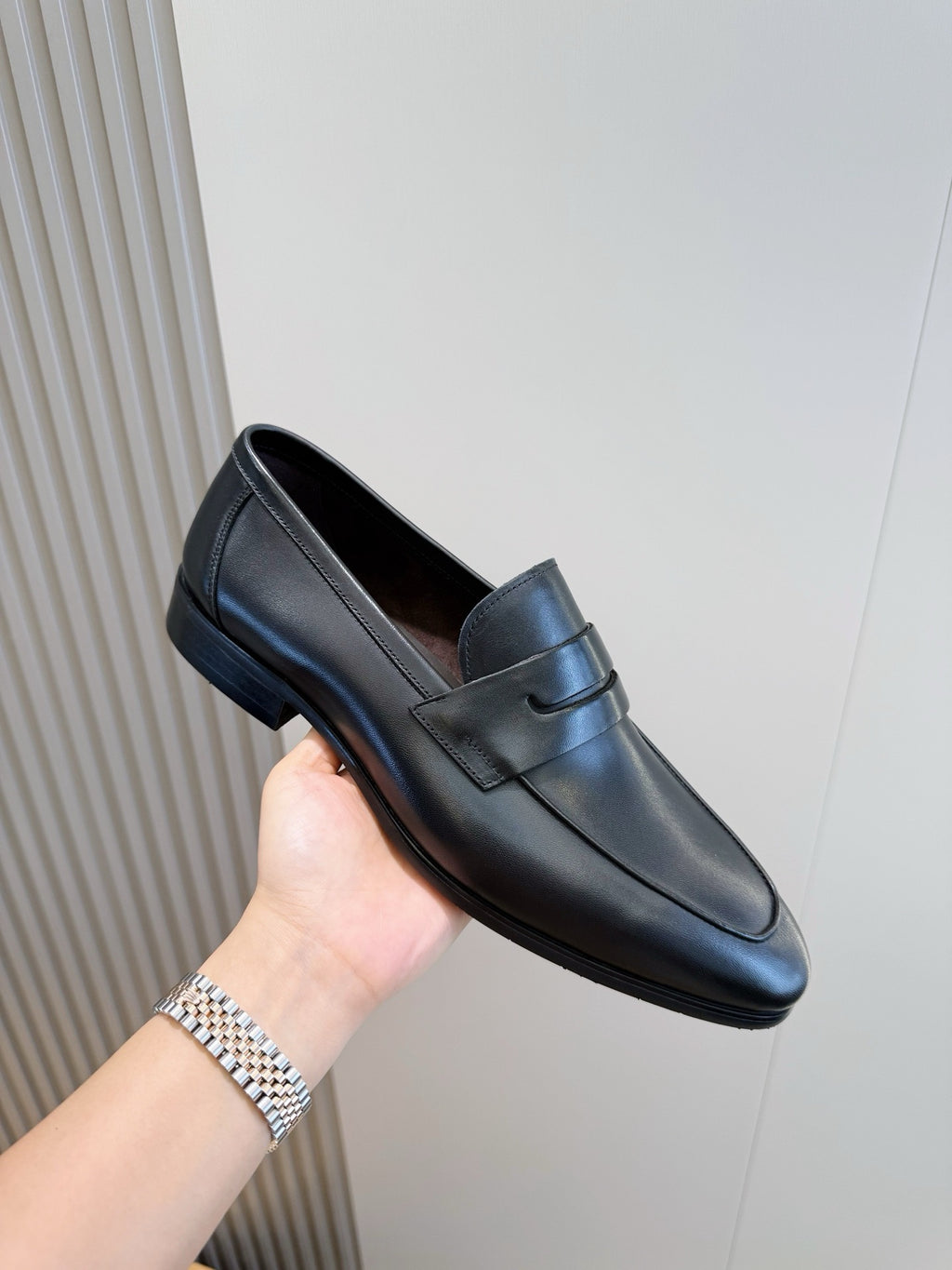 Suede Penny Loafers