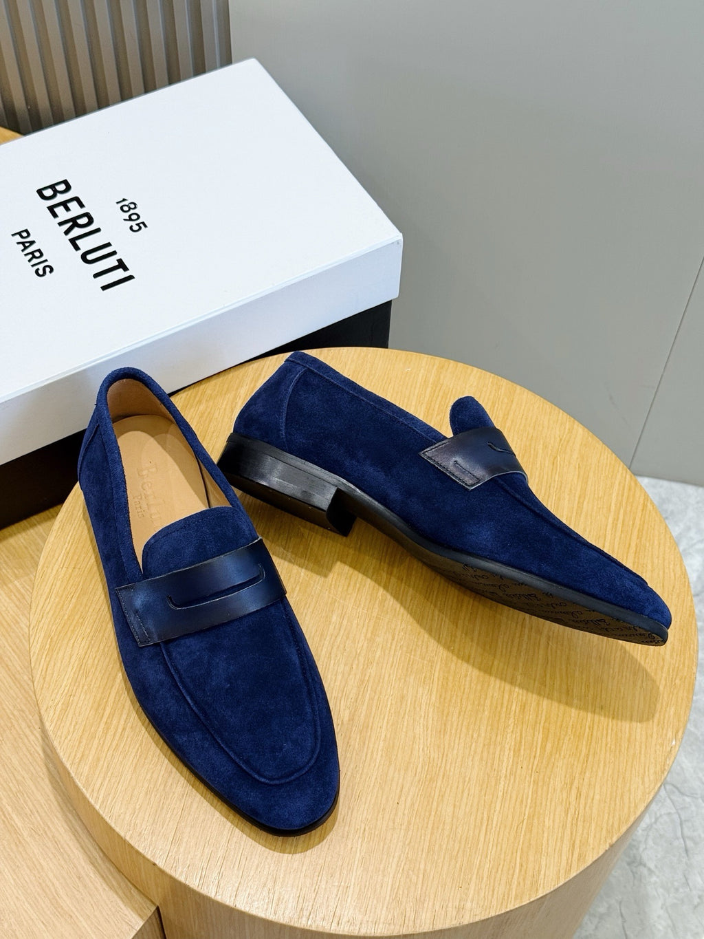 Suede Penny Loafers