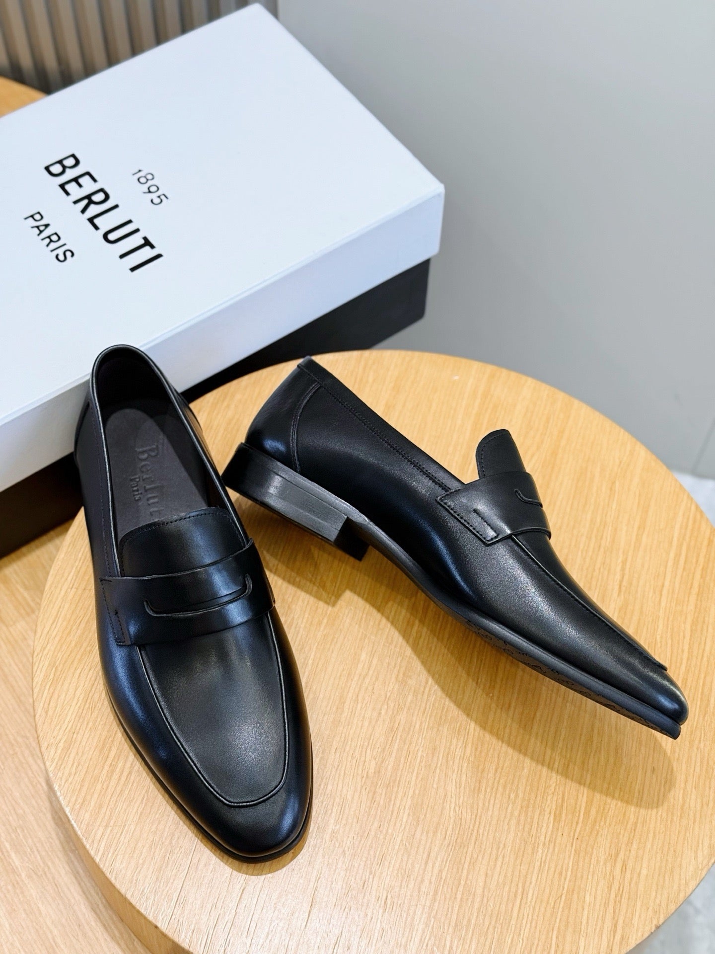 Suede Penny Loafers