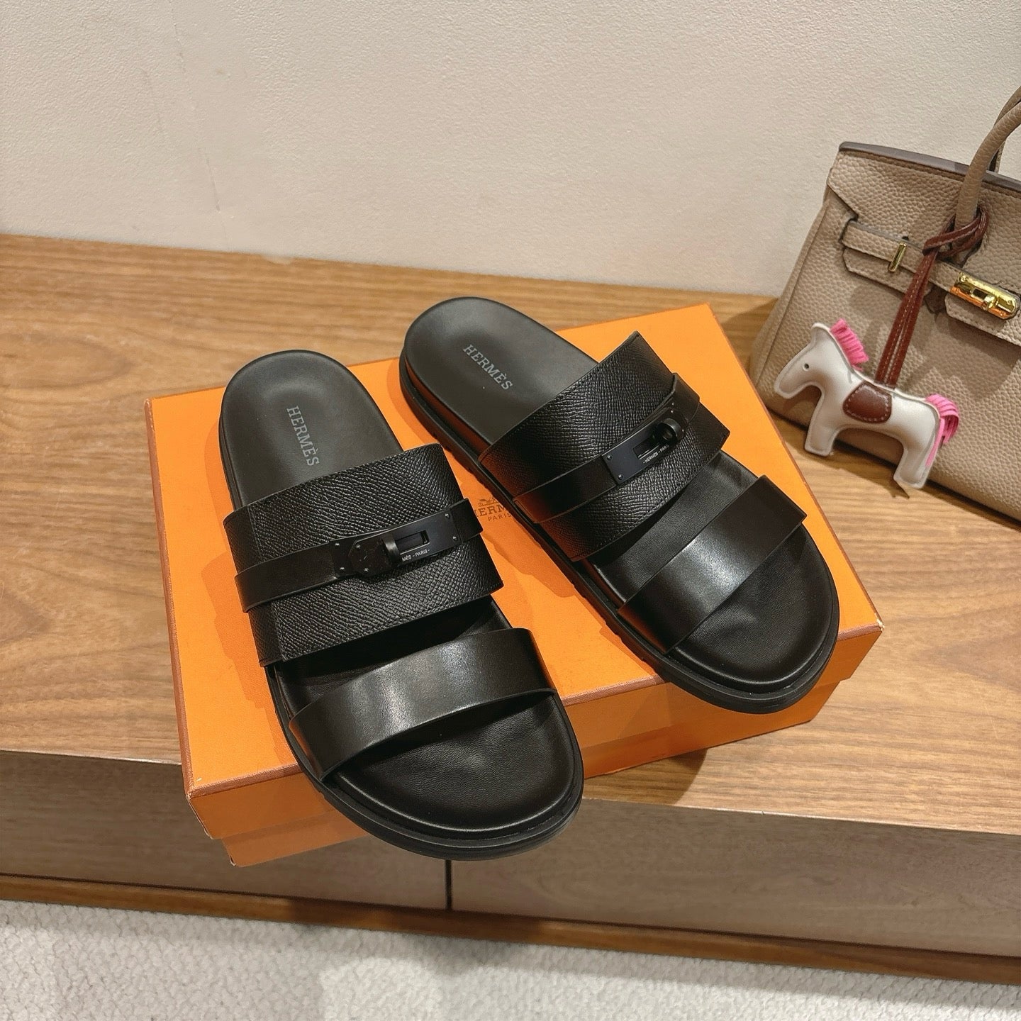 Leather Slipper