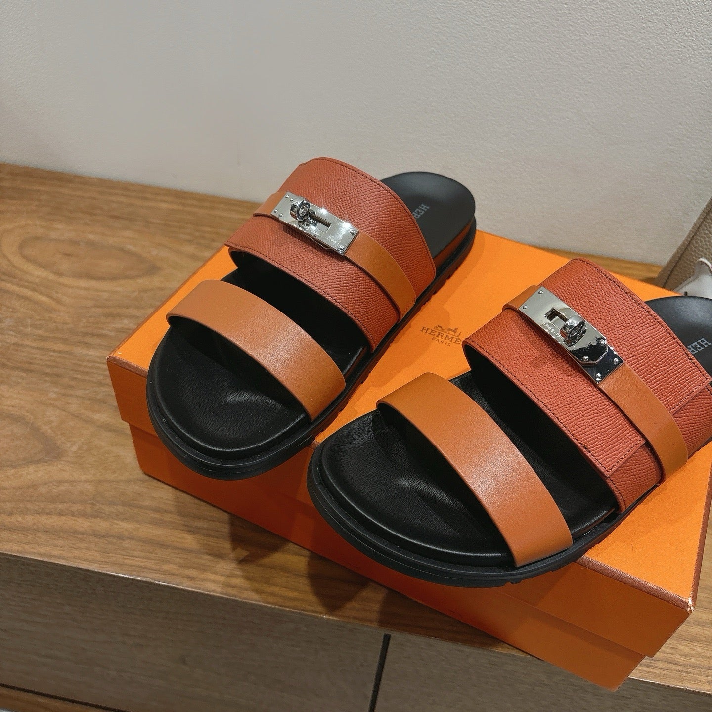 Leather Slipper