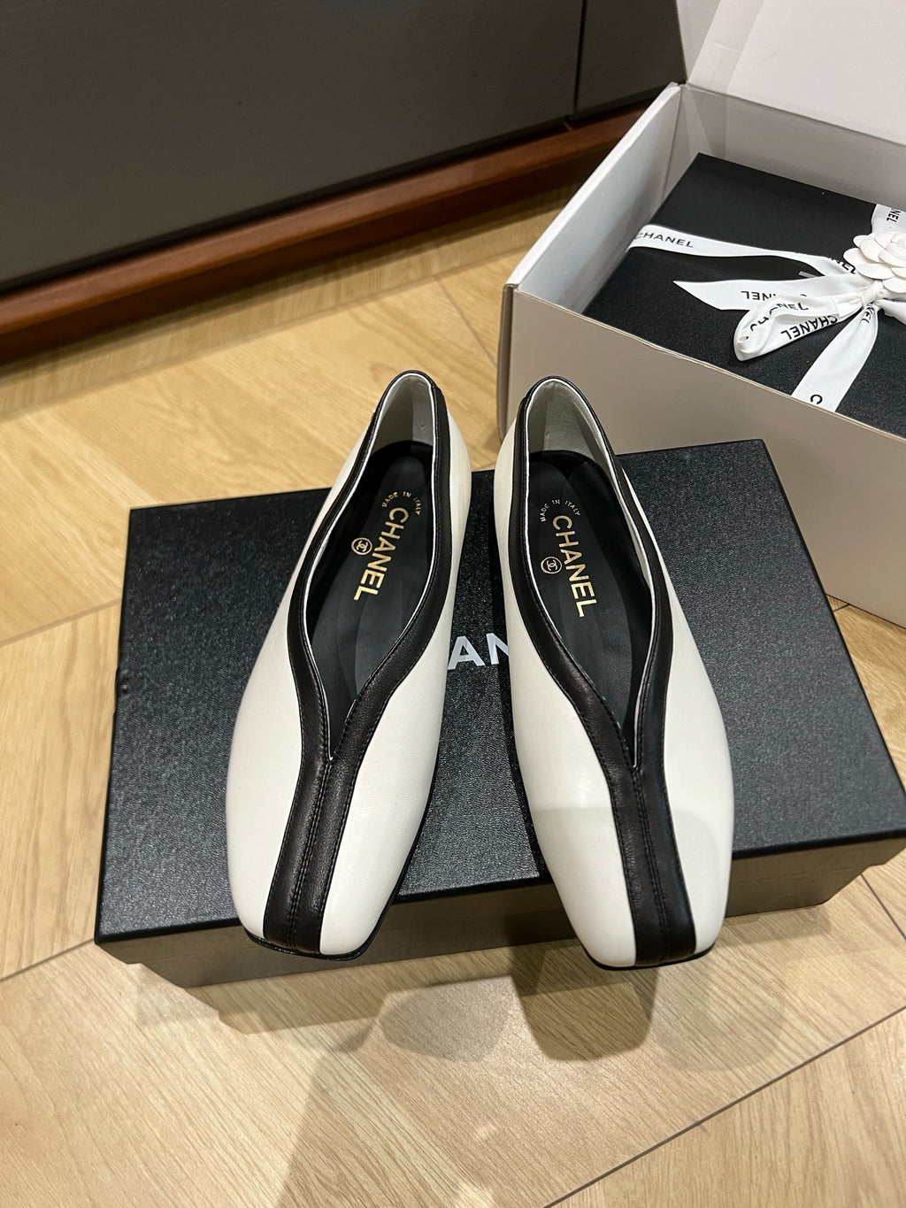 Lambskin & Patent Calfskin