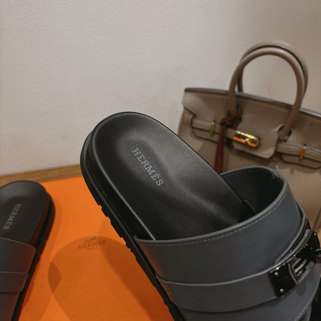 Leather Slipper