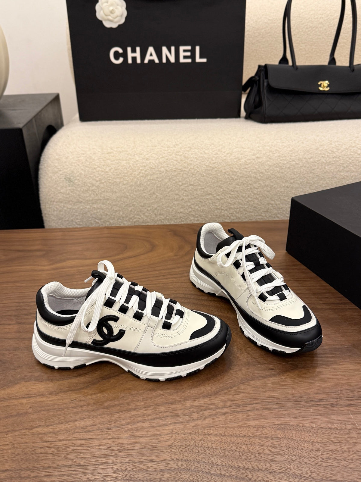 Trainers - Calfskin & suede calfskin