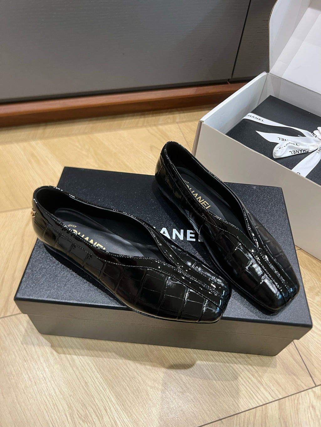 Lambskin & Patent Calfskin