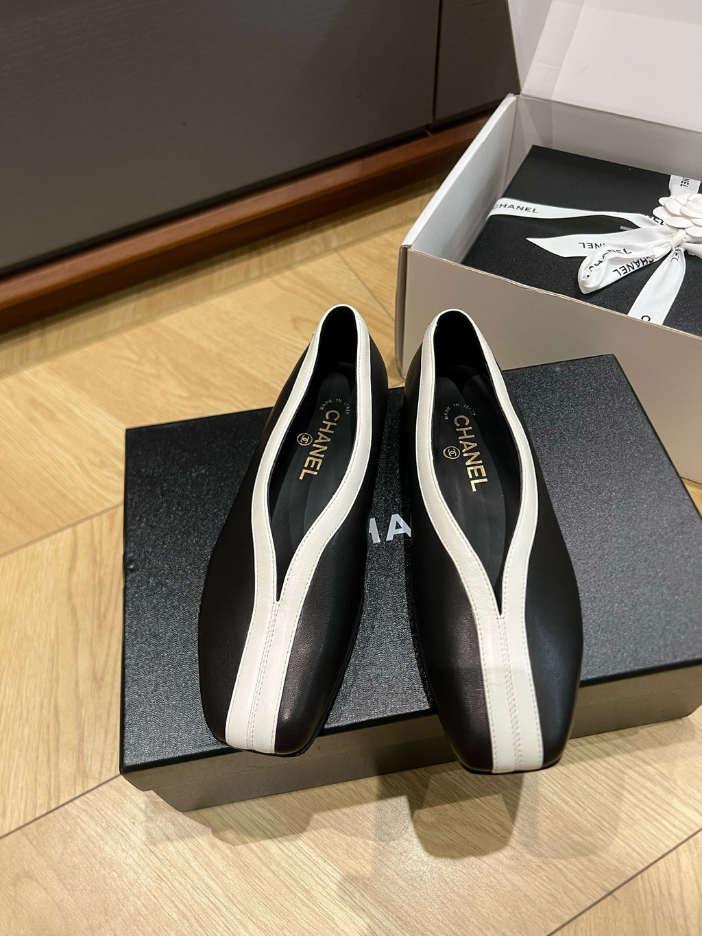 Lambskin & Patent Calfskin