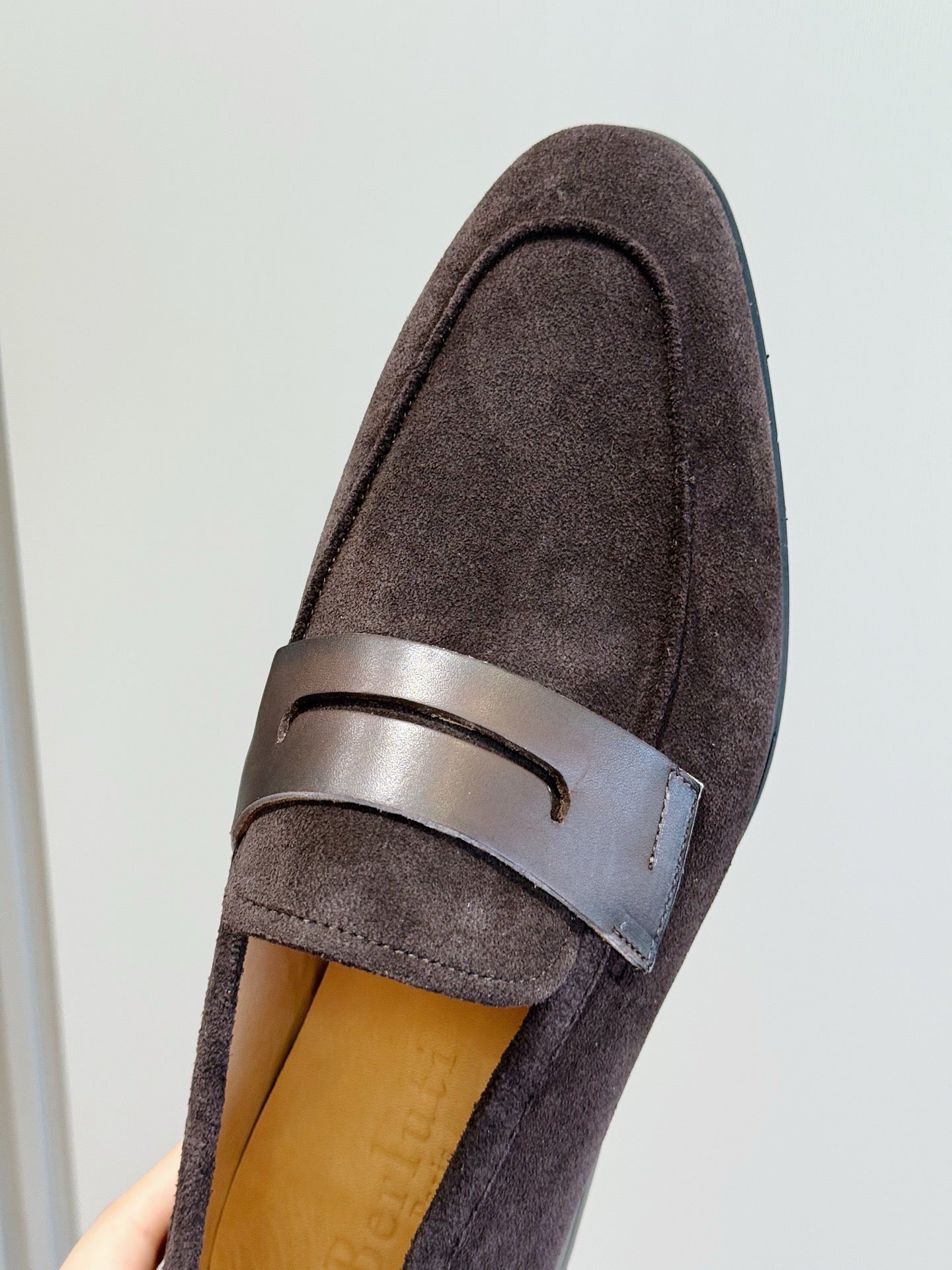 Suede Penny Loafers