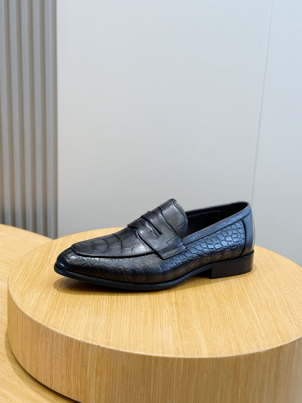 Suede Penny Loafers
