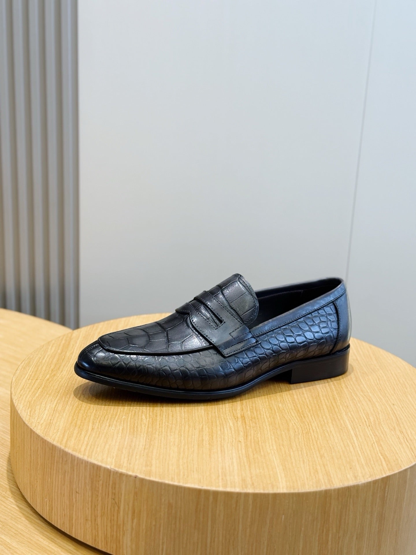 Suede Penny Loafers