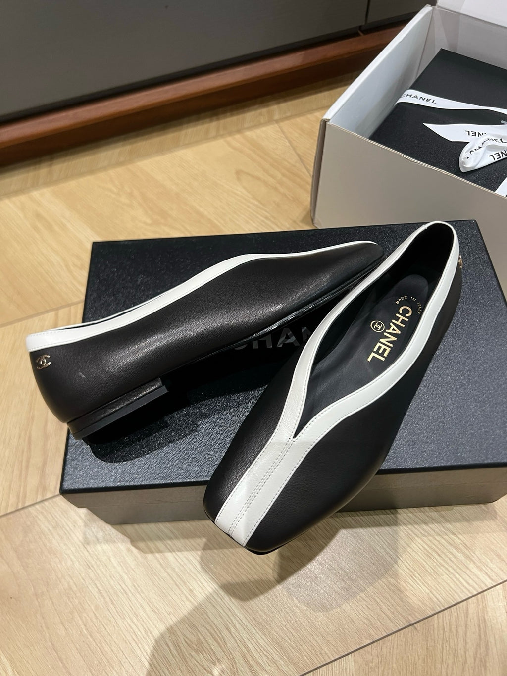 Lambskin & Patent Calfskin