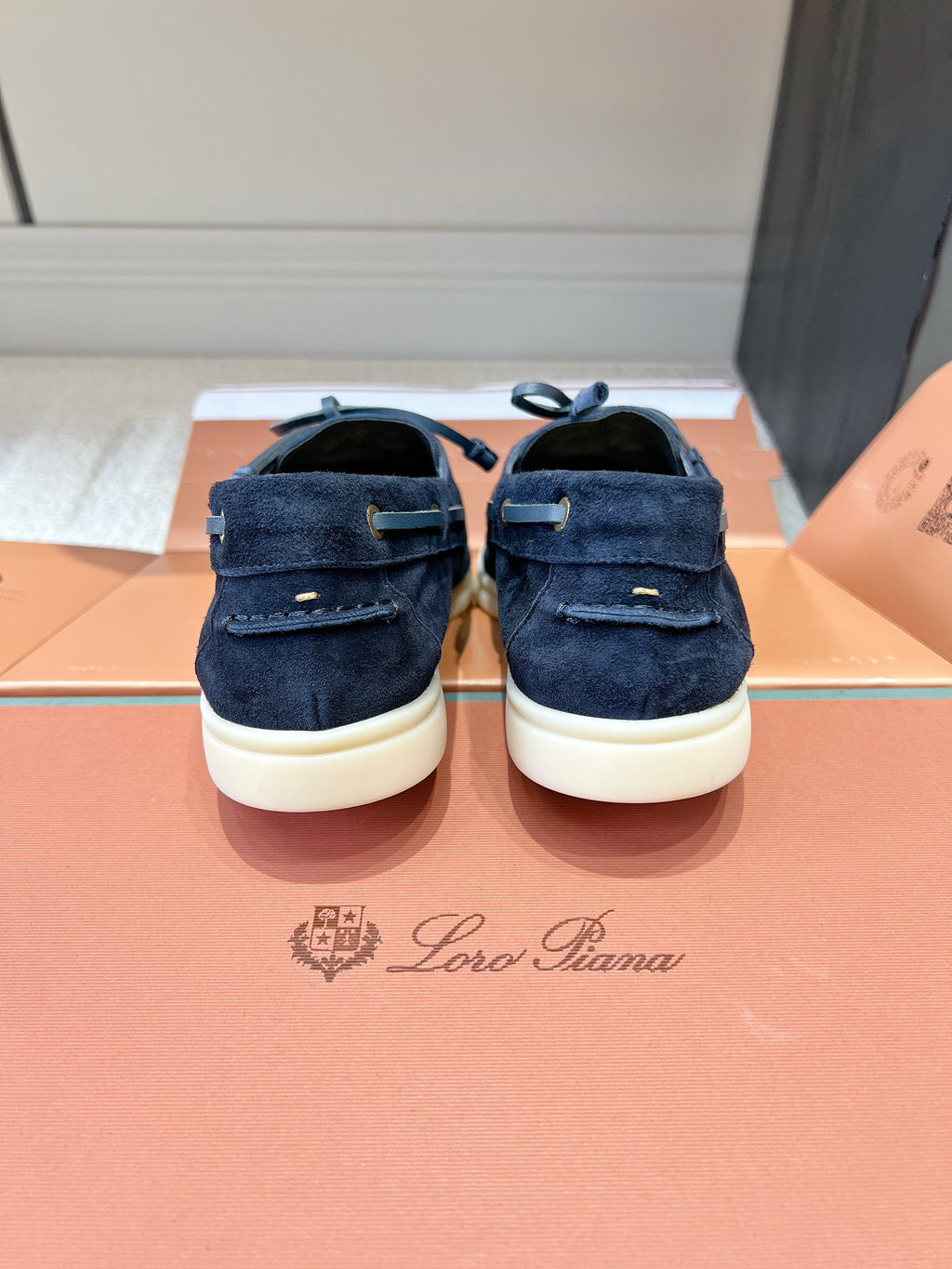 Classic Suede Boat Loafers – Casual Lace-Up Deck Shoes