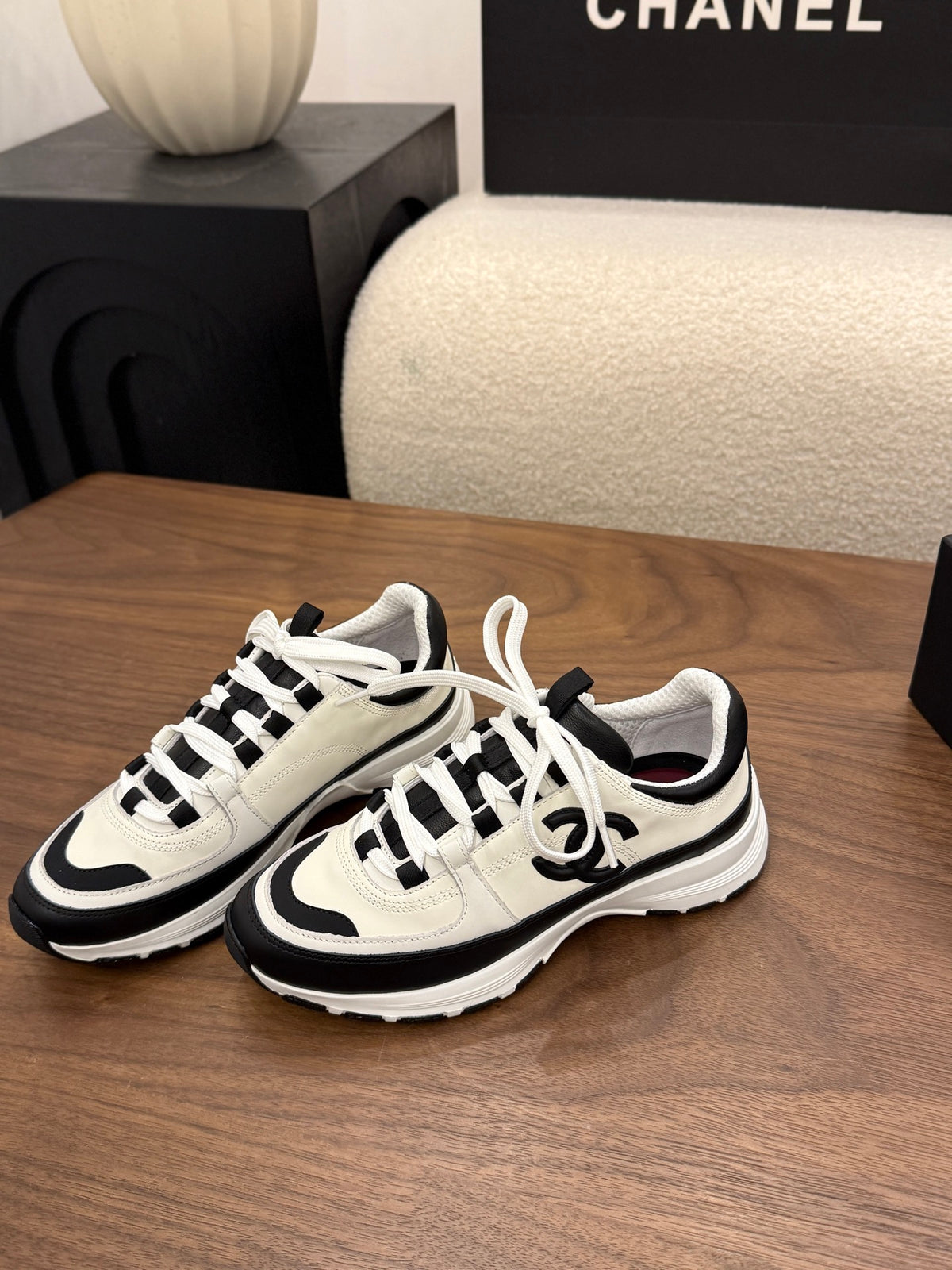 Trainers - Calfskin & suede calfskin