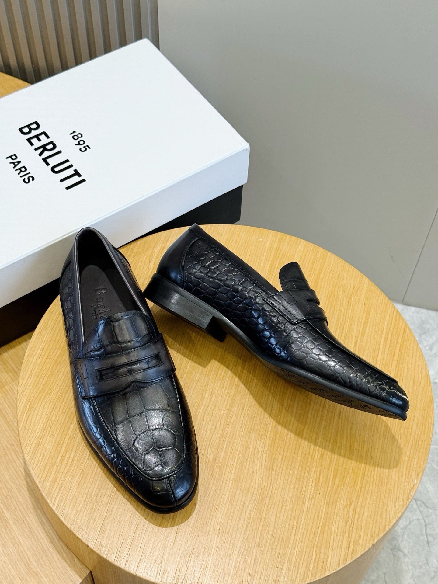 Suede Penny Loafers