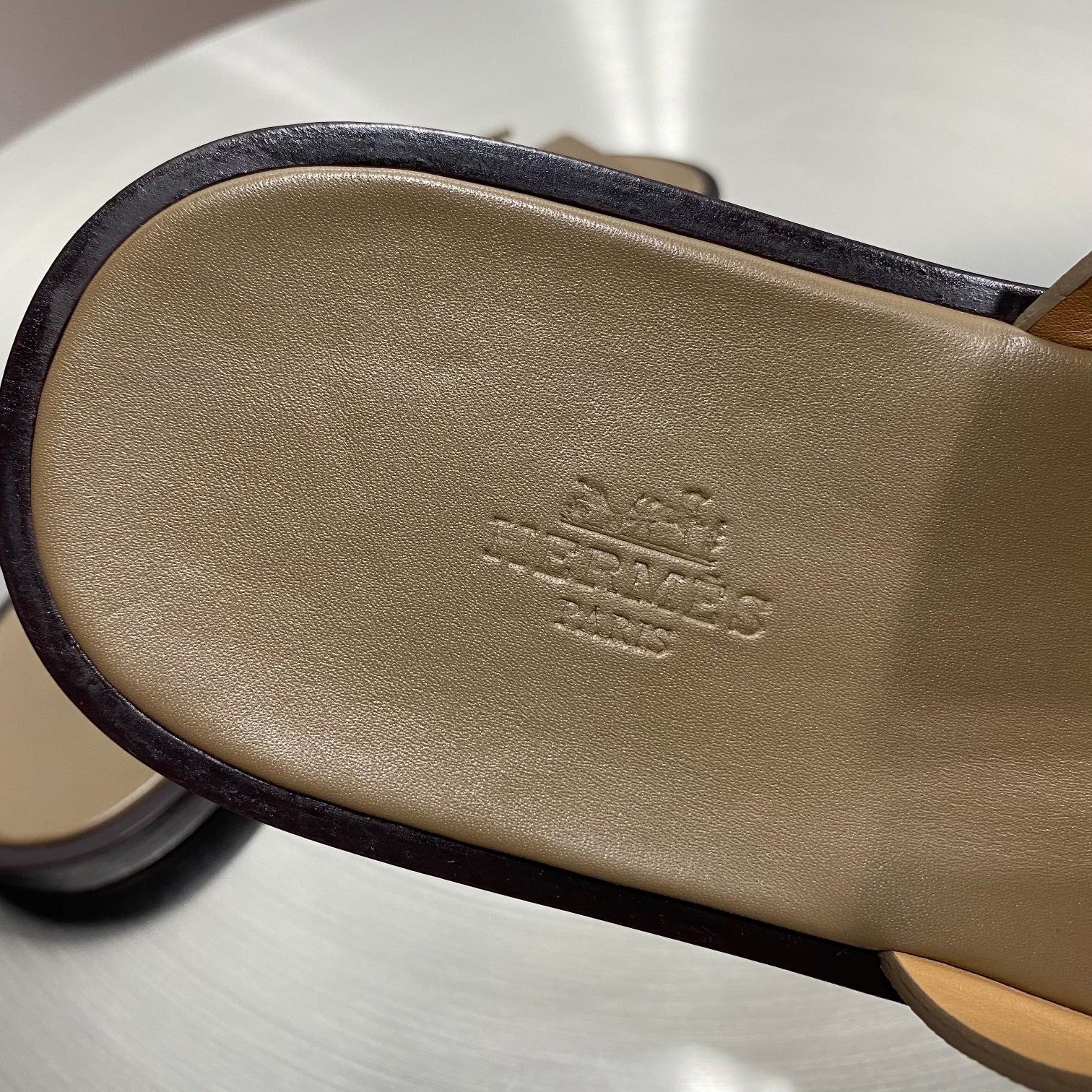 Leather Slipper