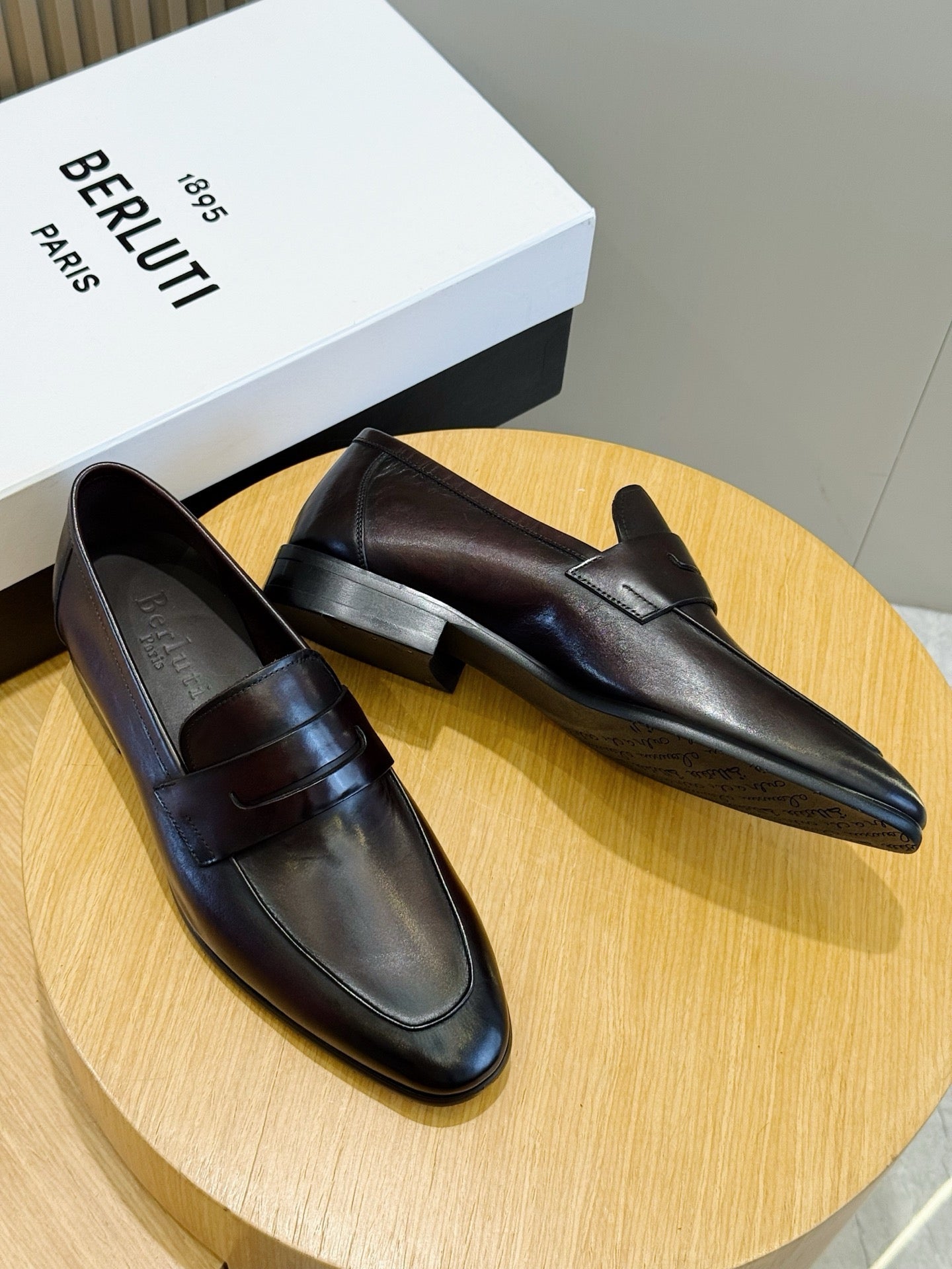 Suede Penny Loafers