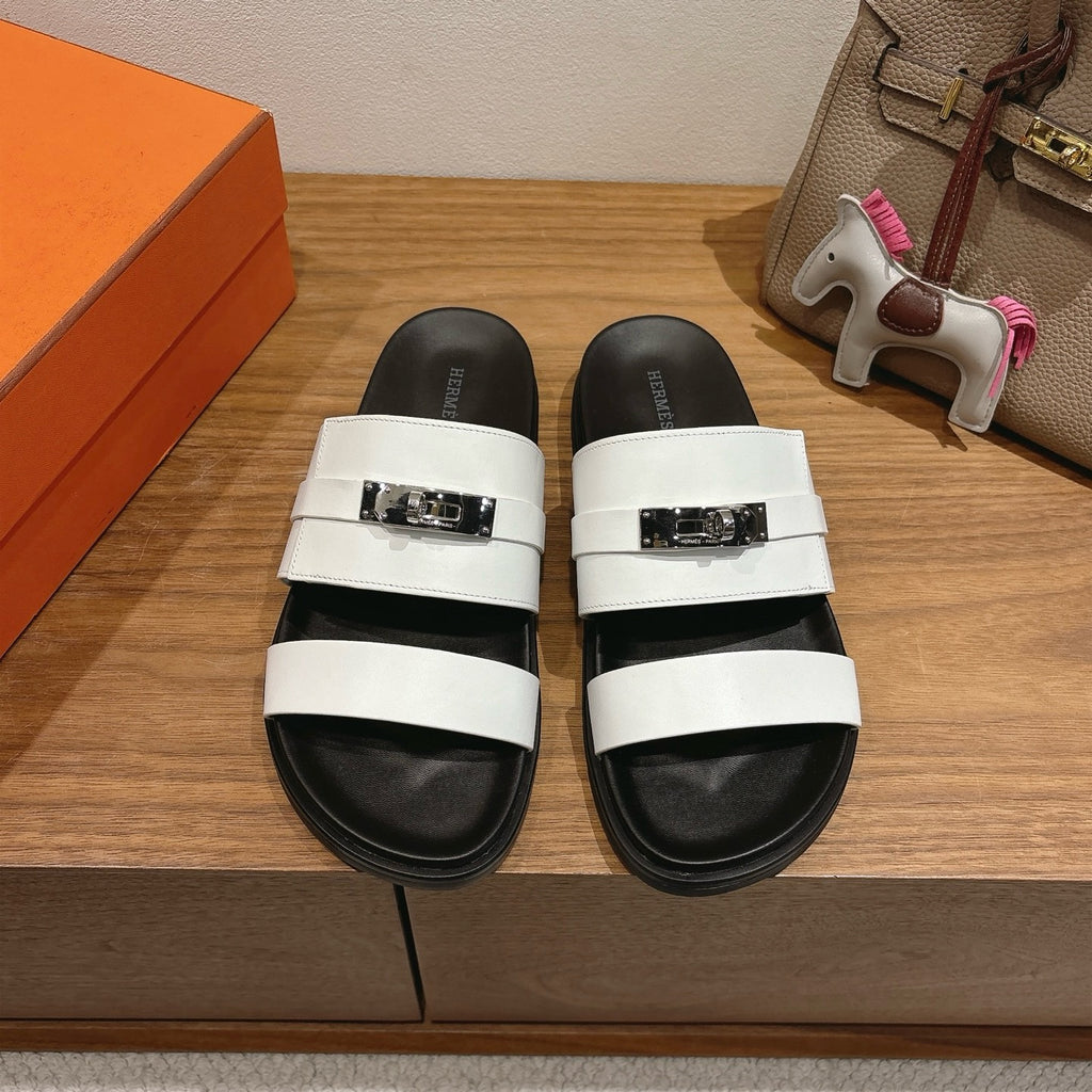 Leather Slipper