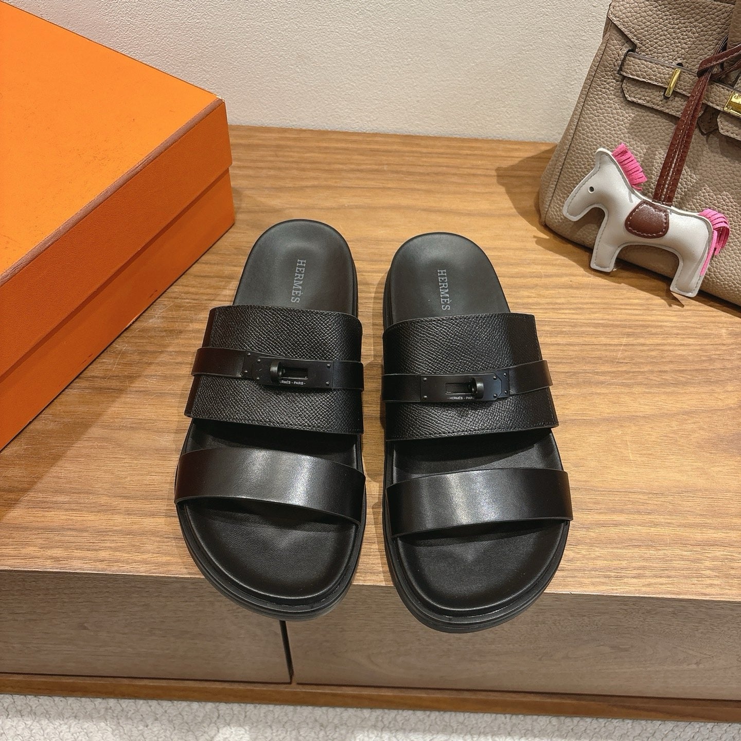 Leather Slipper