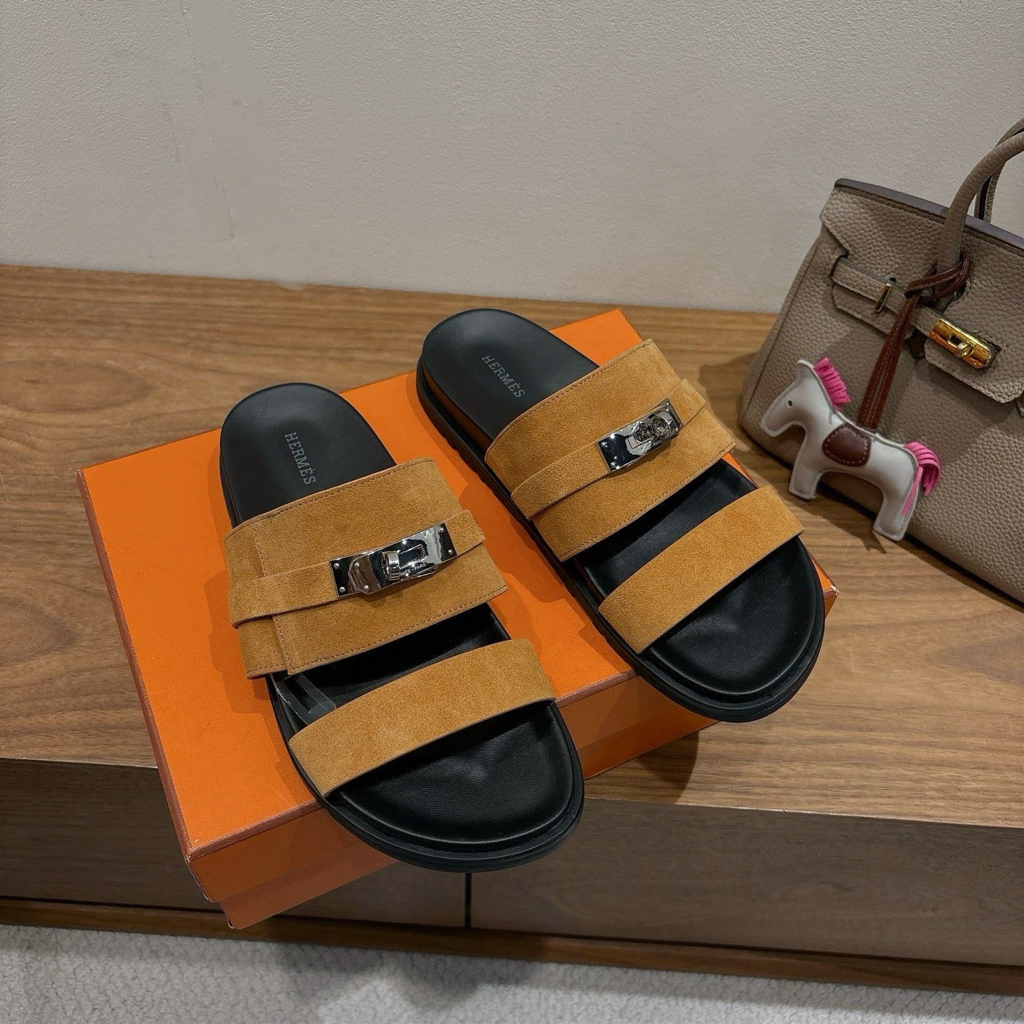 Leather Slipper